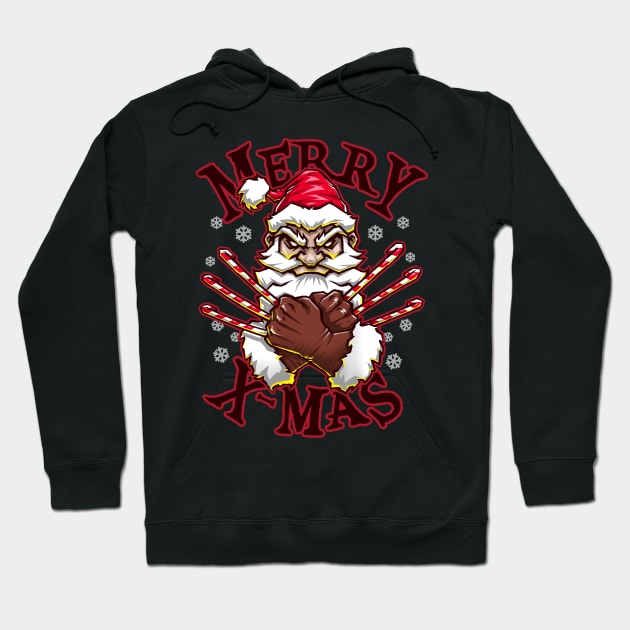 Merry X-Mas Hoodie by Andriu